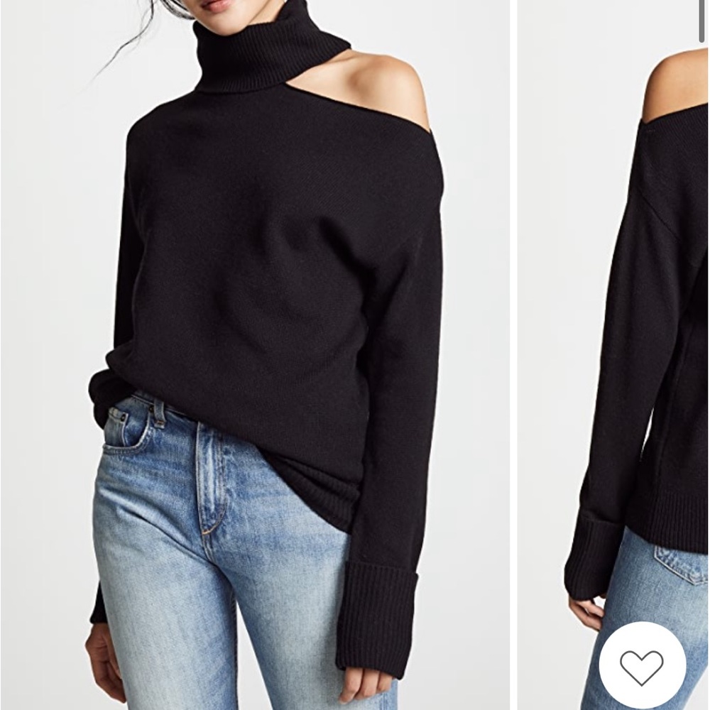 Dry goods off shoulder sweater
